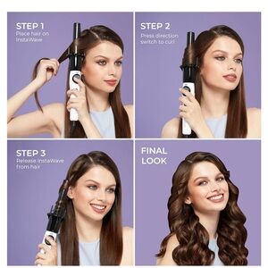 KISS Instawave Automatic Hair Ceramic Curling Iron